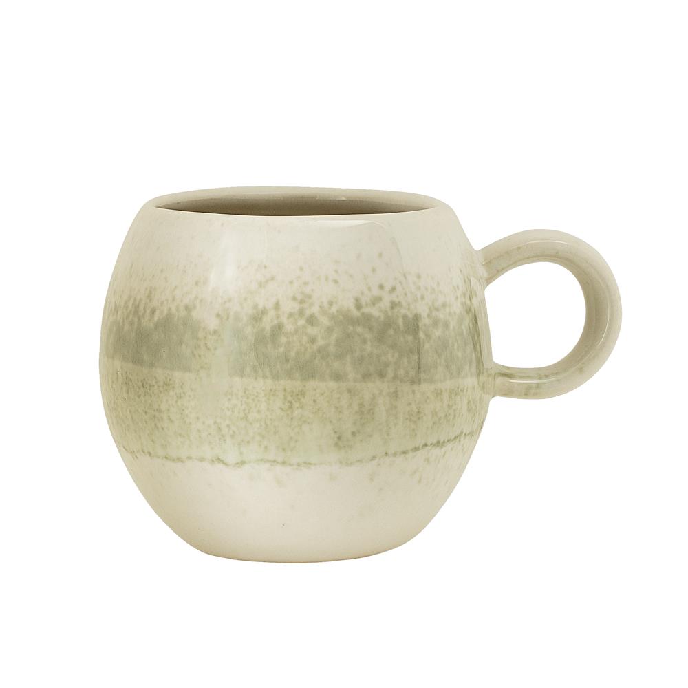 Bloomingville Paula Tasse Grün Steingut 275ml Kaffeetasse