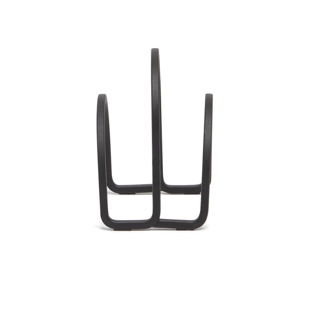 Umbra Squire Serviettenhalter, in Schwarz, gebogenes Metall im eleganten Stil
