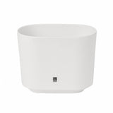 Umbra Step Zahnputzbecher Weiß Zahnbürstenhalter und Becher für Make-Up Accessoires mit drei Fächern
