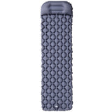 NILS CAMP Campingmatte leicht in grau mit Luftpumpe Outdoor Trekking Reisen