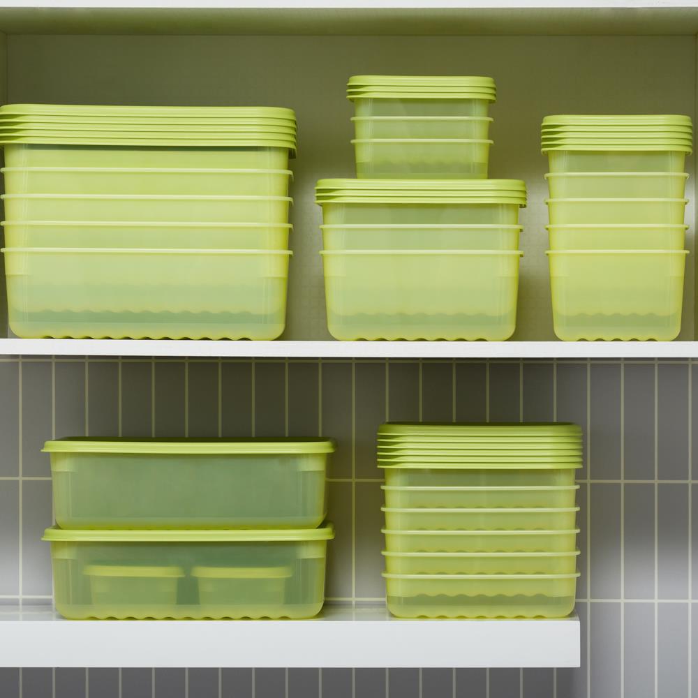 LocknLock Fresh Block Frischhaltedosen 1,5 L 2er Set - Meal Prep Vorratsdose