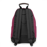 Eastpak WYOMING, Rucksack, Wine Burgundy (rot), 24L, mit Leder-Unterseite