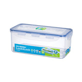LocknLock Classic Frischhaltedose 3,4 L - Vorratsdose mit Ablaufgitter stapelbar auslaufsicher