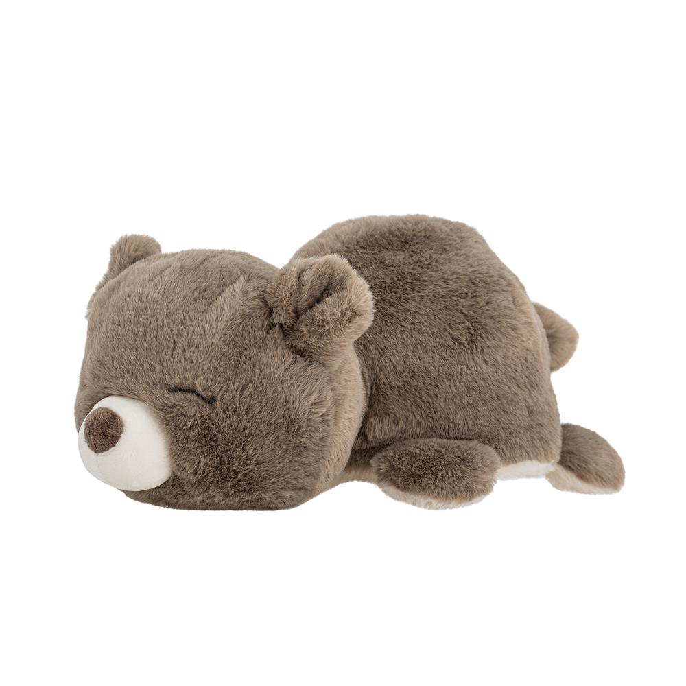 Bloomingville MINI Berta 2in1 Plüschtier Teddybär-Hase Braun Polyester