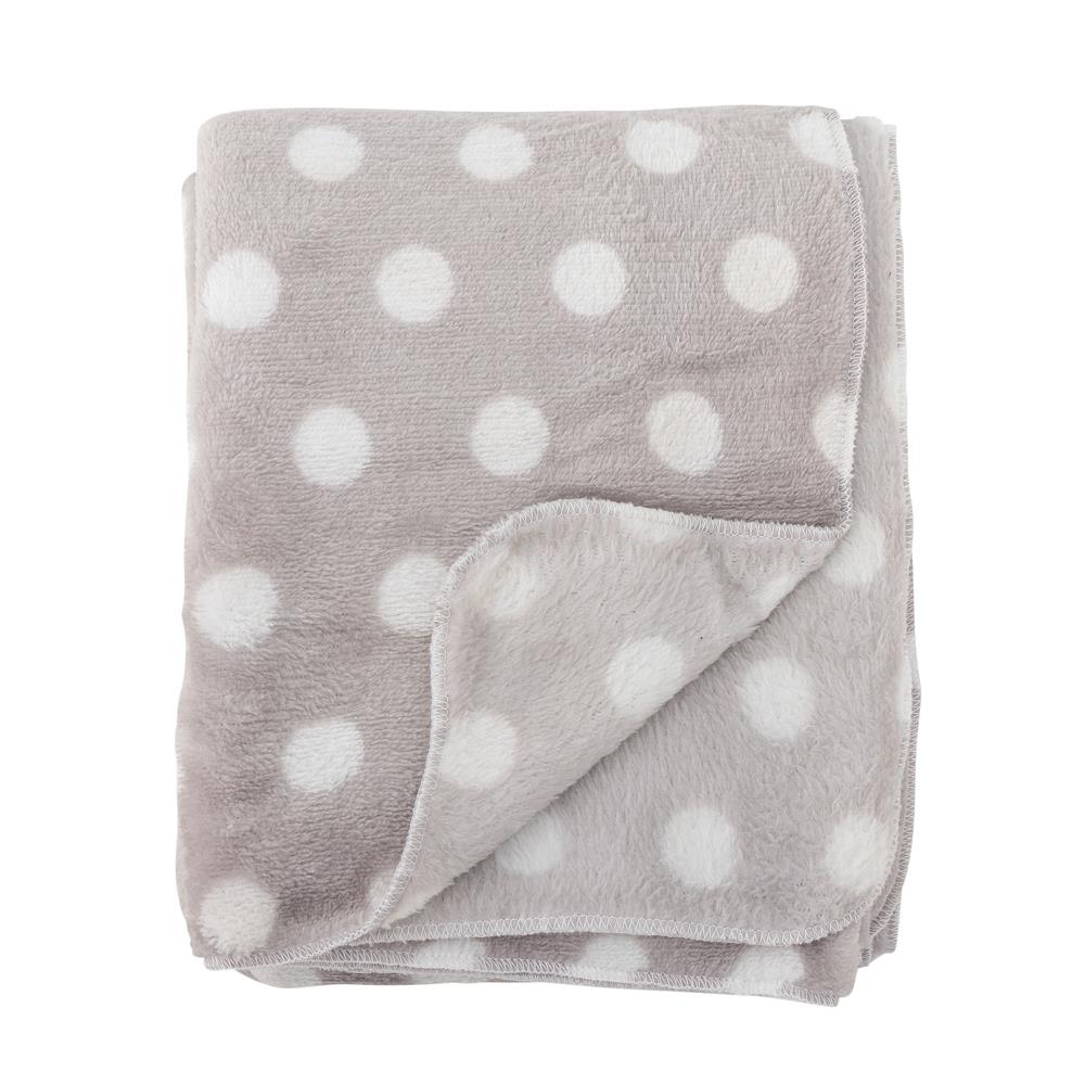 Bloomingville MINI Dolly Plüschtier mit Decke aus Polyester, Weiß, 2er Set