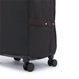 Kipling SPONTANEOUS L, Großer Reisekoffer, Black Noir (schwarz), 101L, 4-Rollen, TSA-Schloss