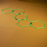 Koordinationsringe Set 6er Hexagon Agility Ringe | HMS SKR06