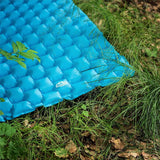 NILS CAMP Campingmatte extra lang 240 cm in blau für Camping Trekking Outdoor leicht