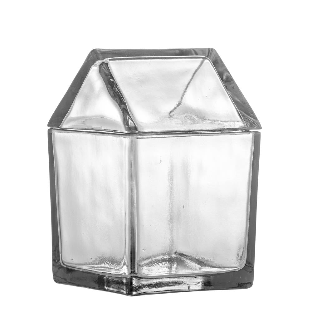 Bloomingville Elius Gefäß mit Deckel, Klar, Vorratsglas Haus 1100 ml