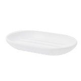 Umbra Touch Seifenschale, ovale Seifenablage mit Soft Touch Finish, in Weiß
