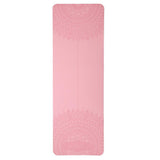 Yogamatte 183 x 61 x 0,8 cm Fitnessmatte Rosa Gymnastikmatte rutschfest | HMS YM10