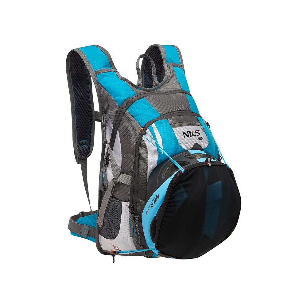 NILS CAMP Tagesrucksack Adventure 25L in Blau - leichter Outdoor Rucksack für Wandern & Sport