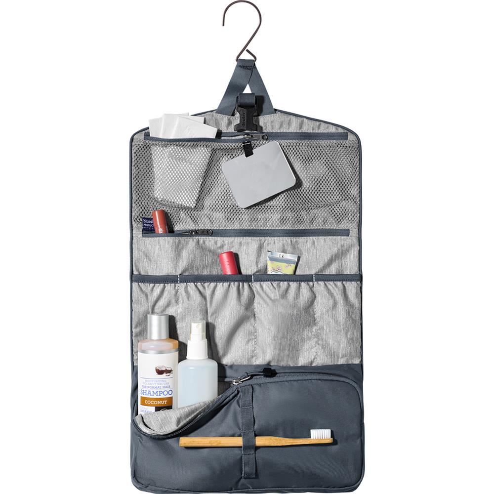 deuter Wash Bag II, Kulturbeutel, black (schwarz), 2,5L, Kulturtasche
