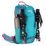 NILS CAMP Tagesrucksack Caver 18L in Türkis - leichter Outdoor Rucksack für Wandern & Alltag