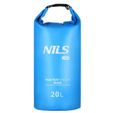 NILS CAMP Dry Bag 20L hellblau wasserdichter Beutel für Camping Kajak Strand Outdoor