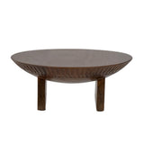 Bloomingville Miho Kuchenplatte, Braun, Mangoholz D25,5xH10 cm