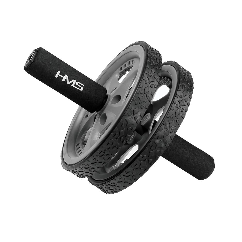 Bauchroller Doppelrad rutschfest Bauchmuskeltrainer | HMS WA03