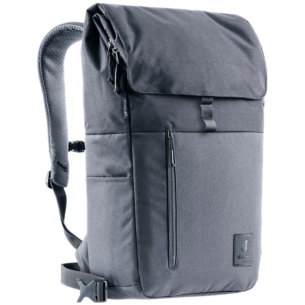 deuter UP Seoul, Rucksack, black (schwarz), 26L, mit Flaschenhalter und Laptopfach