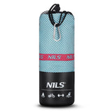 NILS Mikrofaserhandtuch 200x90 cm in Hellblau - schnelltrocknendes Handtuch für Camping, Strand & Sport