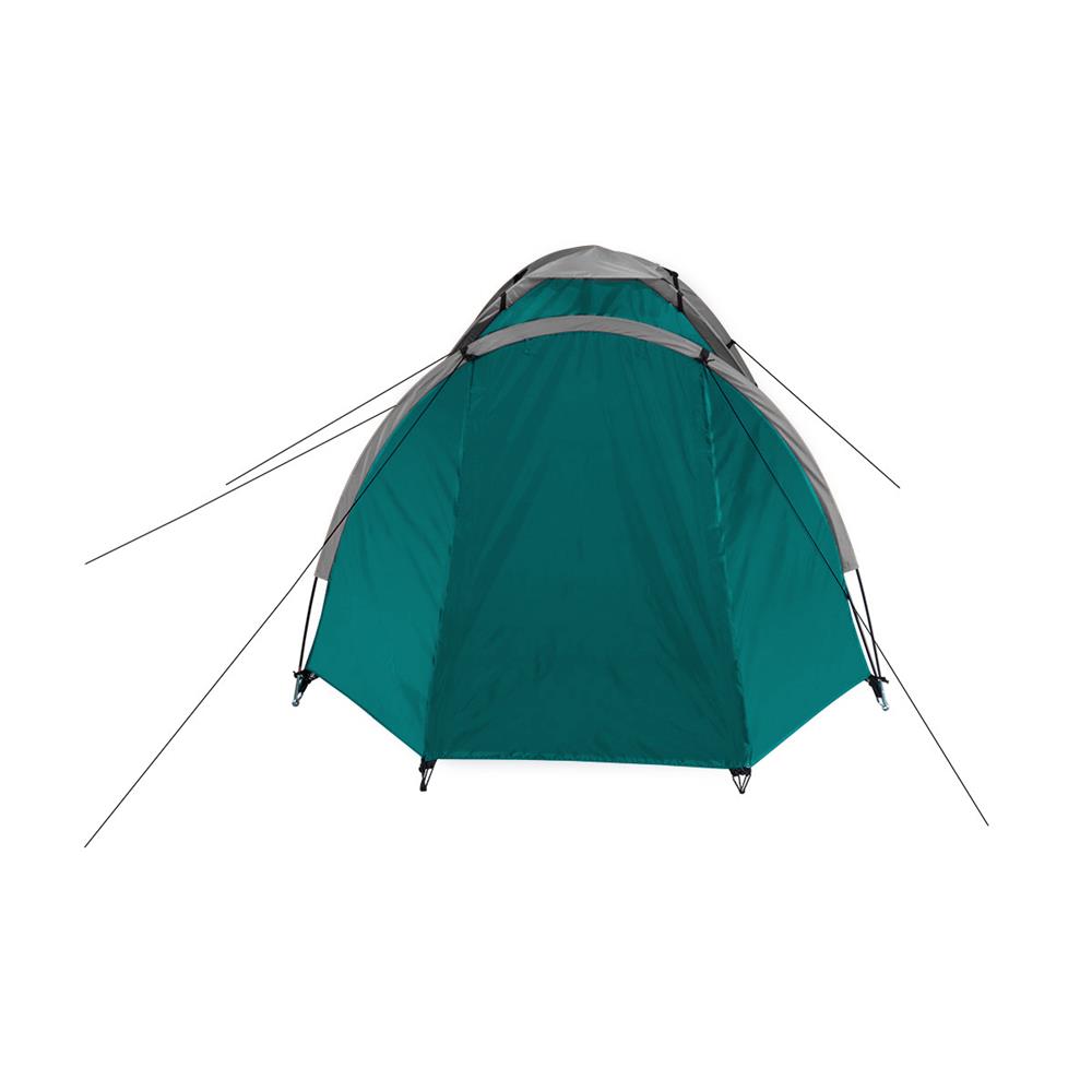 NILS CAMP Hiker Zelt für 2 Personen in Grün - kompaktes Campingzelt mit Vorraum für Camping & Outdoor