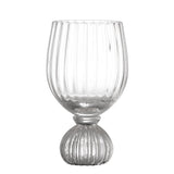 Bloomingville Taurin Weinglas Klar Glas D9xH15,5 cm – mundgeblasenes Weinglas