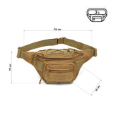 NILS CAMP Hüfttasche 3L in Sand - kompakte Outdoor Gürteltasche für Alltag, Sport & Reisen