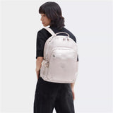 Kipling SEOUL, großer Rucksack, Metallic Glow (beige), Laptoprucksack 15 Zoll mit viel Stauraum