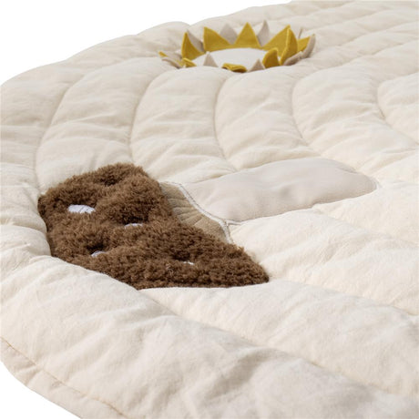 Bloomingville MINI Agnes Spielmatte 100cm Weiß aus Baumwolle