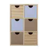 Bloomingville MINI Calle Aufbewahrungsbox, Schreibtisch-Organizer, Kinderzimmer, dänisches Design