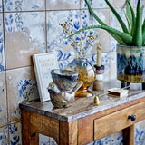 Bloomingville Varga Vase gelb L15 cm aus Glas – dekorative Fisch‑Vase für Wohnzimmer