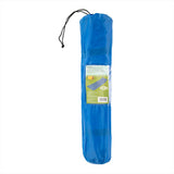 NILS CAMP selbstaufblasende Campingmatte 190 cm in blau mit Kissen Isomatte Outdoor Festival