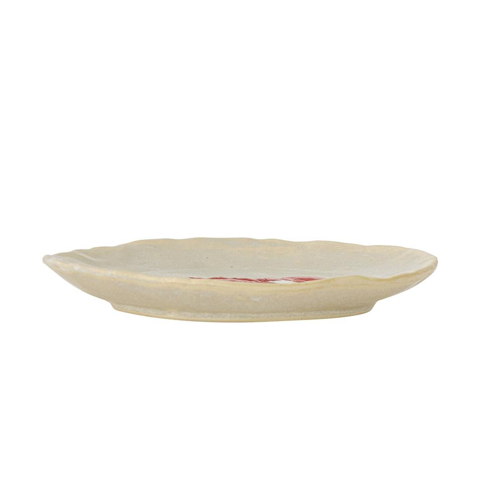 Bloomingville Hadden Teller 4er Set 13 cm Steingut rot Hummer