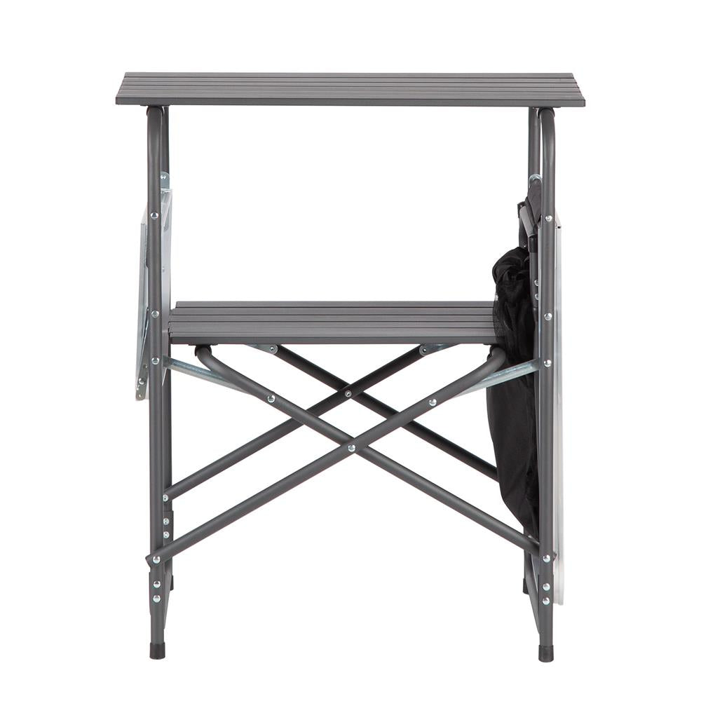 NILS CAMP Campingschrank faltbar für Camping Outdoor Küche mit Stauraum