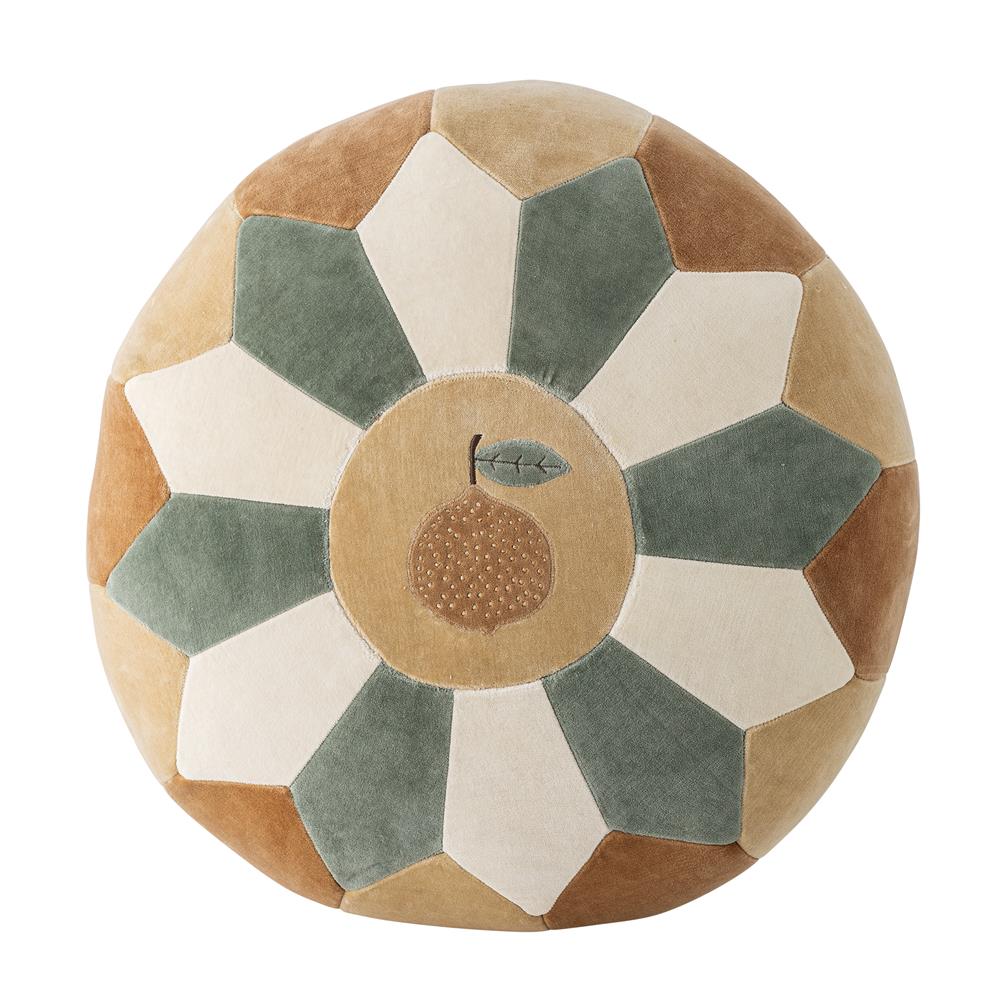 Bloomingville MINI Agnes Hocker Bunt Baumwolle Durchmesser 50cm