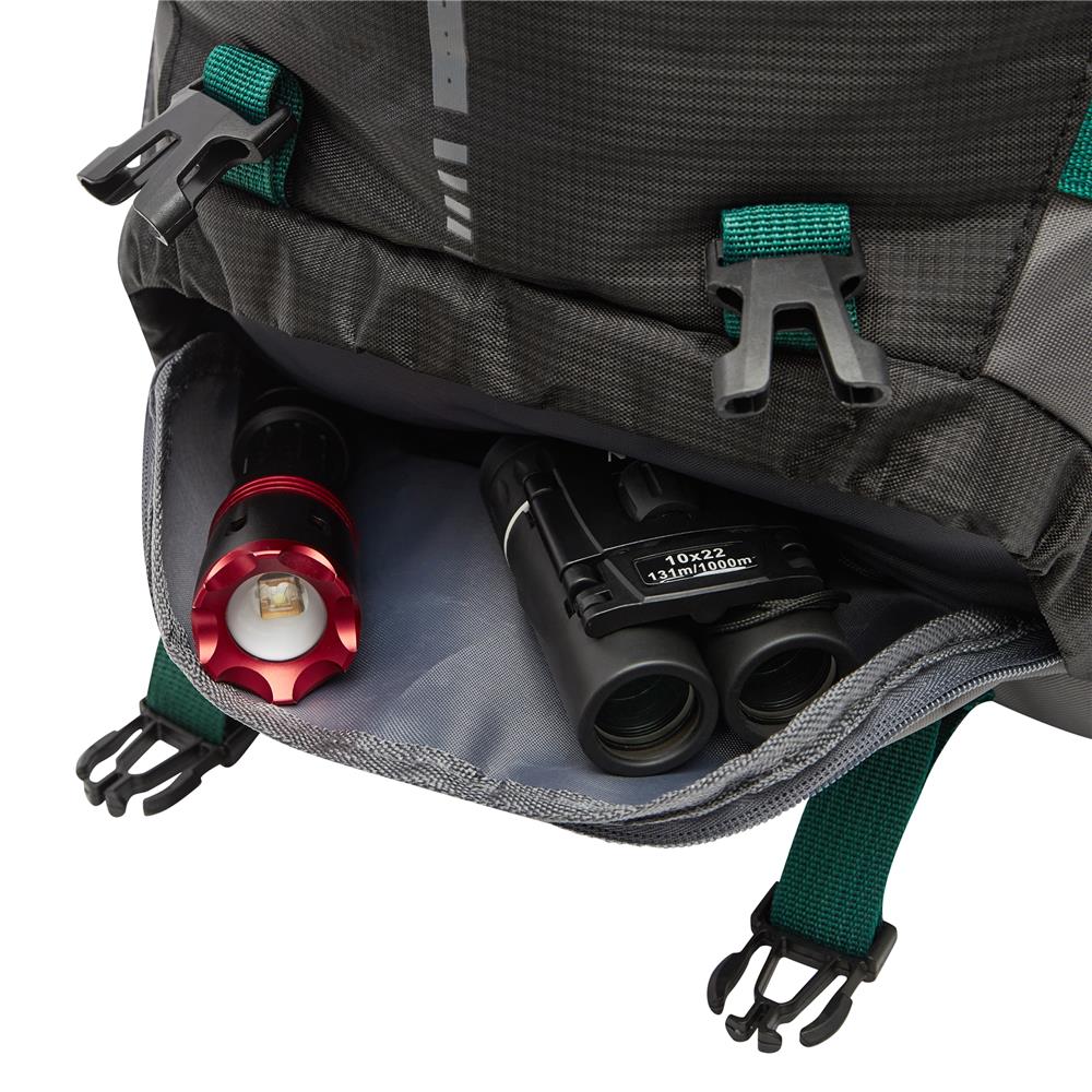 NILS CAMP Trekkingrucksack Range 45L Schwarz - Outdoor Rucksack Wandern Camping
