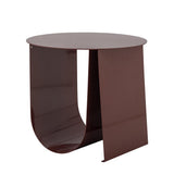 Bloomingville Cher Beistelltisch Metall rot modern 43 cm