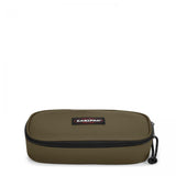 Eastpak OVAL SINGLE, Federmäppchen, Army Olive (grün), mittelgroße Federmappe, Federtasche