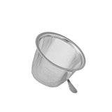 Bloomingville Yuma Becher Deckel Teesieb braun Steingut 250 ml