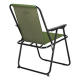 NILS CAMP klappbarer Campingstuhl in Grün - stabiler Outdoor Stuhl für Camping, Garten & Angeln