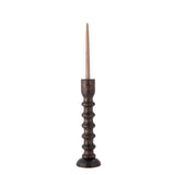 Bloomingville Brenda Kerzenständer, Braun, Mangoholz, 43 cm, dänisches Design