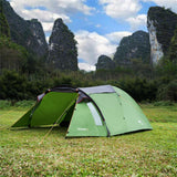 NILS CAMP Trekker III Zelt für 3 Personen - Campingzelt mit Vorraum für Outdoor, Trekking & Camping