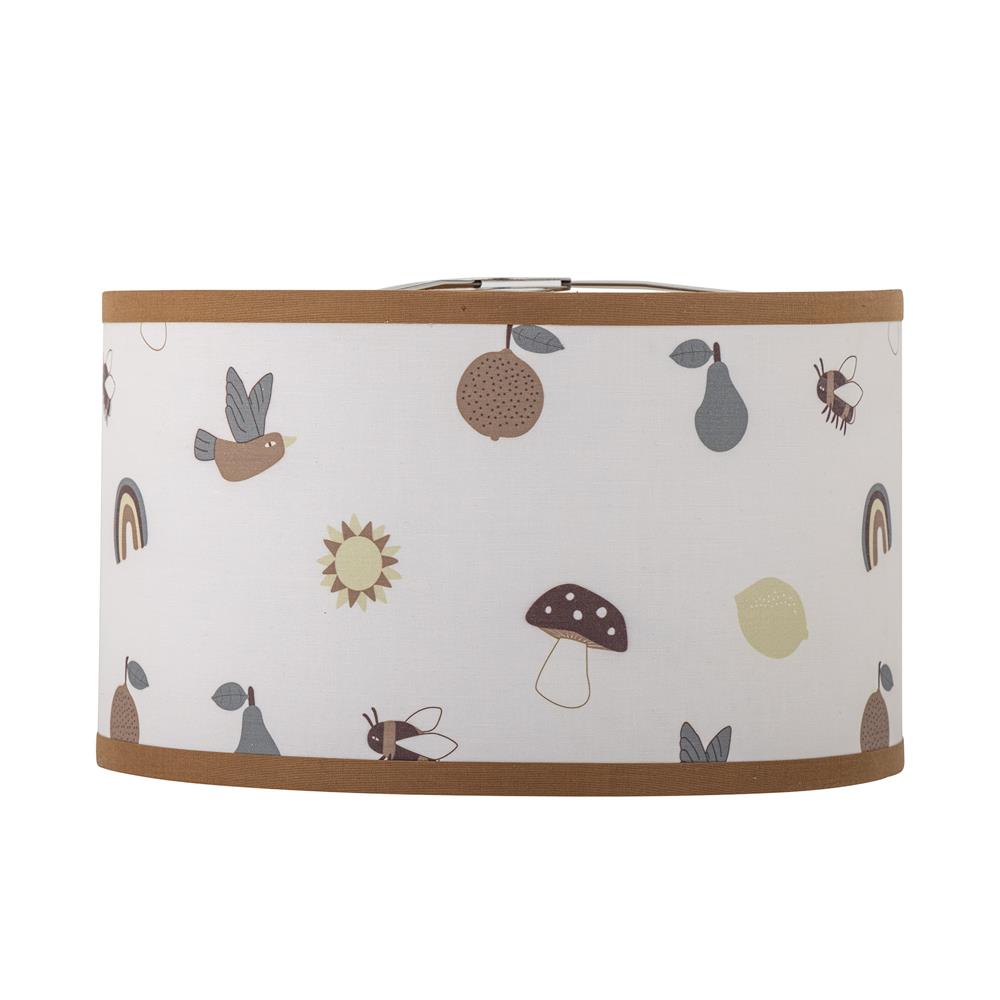Bloomingville MINI Agnes Lampenschirm Bambus bunt D34 Kinderzimmer Lampe