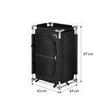 NILS CAMP Campingschrank faltbar - leichter Outdoor Schrank mit Netzfächern für Camping & Reisen