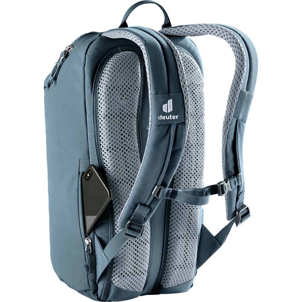 deuter Stepout 16, Rucksack, black (schwarz), 16L, mit Flaschenhalter und Tabletfach
