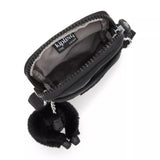Kipling TALLY, Handytasche, Black Noir (schwarz), Crossbody Tasche für Smartphone mit Fächern