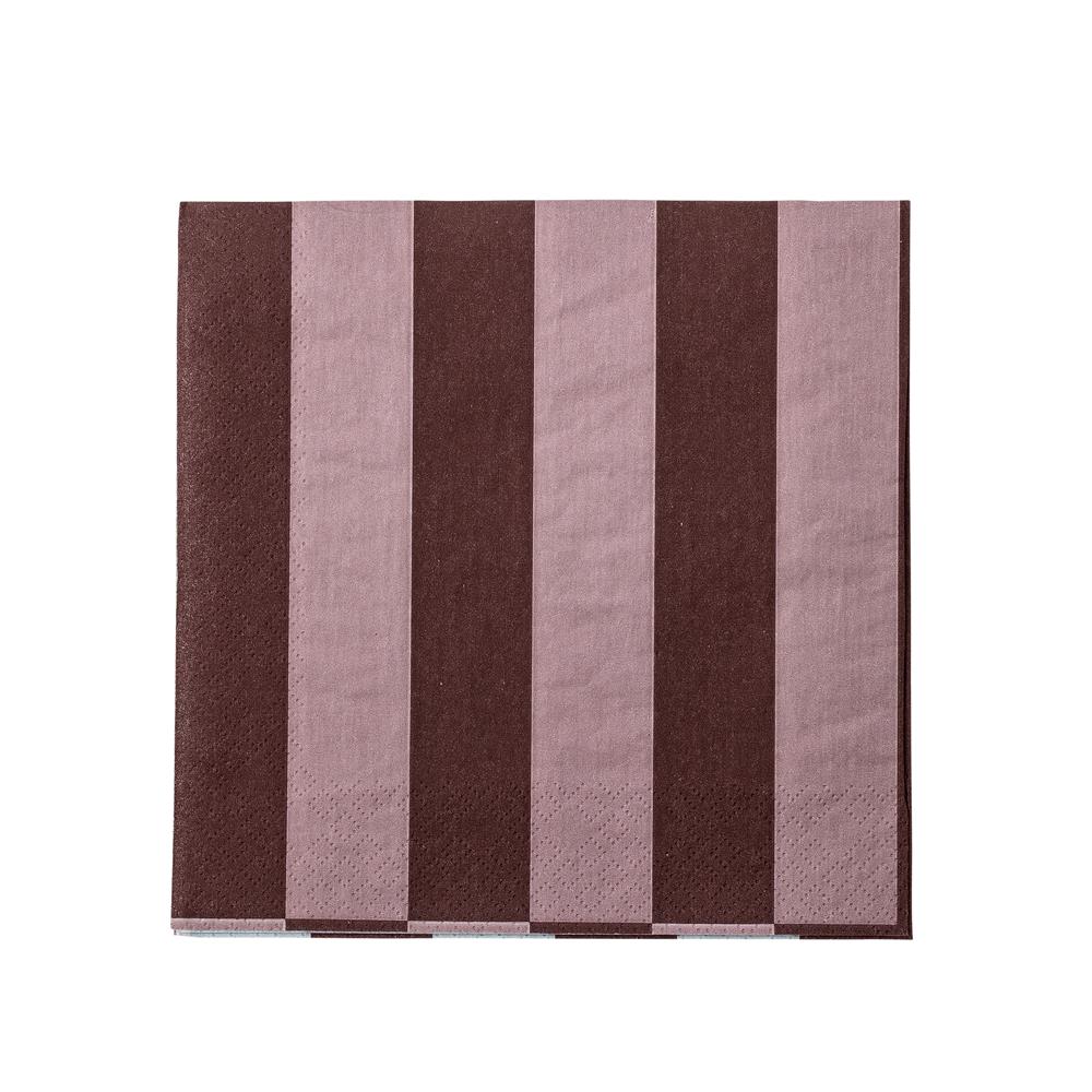 Bloomingville Vinia Servietten 20er Pack bunt Papier 33x33