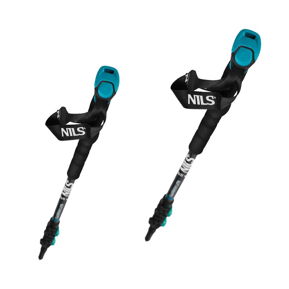NILS Trekkingstöcke TK8607 Carbon 80% Profi Wanderstöcke