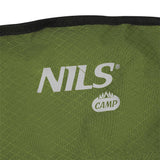 NILS CAMP Campingstuhl Grün - gepolsterter Klappstuhl mit Tasche für Camping, Garten & Angeln