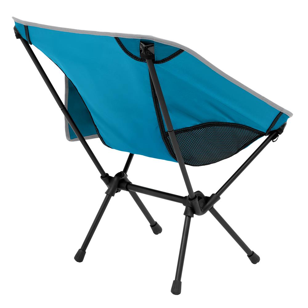 NILS CAMP ultraleichter Faltstuhl in Blau - kompakter Campingstuhl für Trekking, Angeln & Outdoor