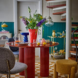 Bloomingville Bruno Hocker Gelb Polyester 42x43cm
